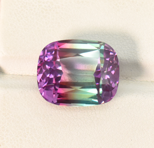 Turmalina y Ametrina de Laboratorio, Gemas Sueltas para Joyería, Lote de 12 Piezas, 6 Piezas de 7 Quilates, 6 Piezas de 5 Quilates - Product Image 2
