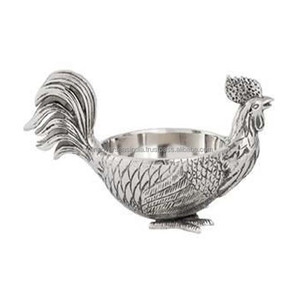 Best Selling Metal <b>Hen</b> Shaped Bowl With Intricate Etched Design Available in a Variety of Sizes & Patterns at Unbeatable Rates - Product Image 5