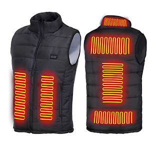 Chaleco Térmico Eléctrico Recargable por USB, Aislado para Invierno, para Trabajo al Aire Libre, Senderismo, Camping, Casual, para Hombre y Mujer, con Logotipo Personalizado - Product Image 4