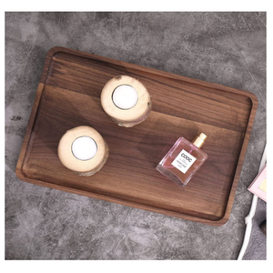 Premium Solid Wood Serving Tray for Restaurant Hotel Home <b>Breakfast</b> Snack Tea and Beverage Presentation - Product Image 4
