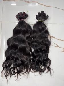 มัดผมอินเดียแบบชาวพม่าผมหยิกแบบดิบพรีเมียมผมมนุษย์สีดำธรรมชาติ - Product Image 5