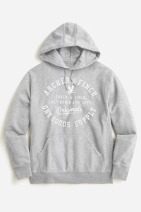 '' SOSH 4 Hoodie '' Men's Track & Field Printed Fleece Pullover Hoodie - Product Image 2