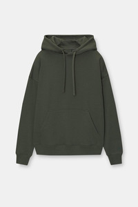 Custom Logo Drop Shoulder 100% Cotton French Terry Hoodies for Men Heavyweight 400-500 GSM Zipper Design for Winter Season - Product Image 1