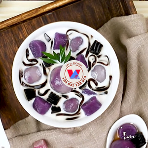 Disponible: Harina de Camote Morado Deshidratada Sostenible, Harina Fina de Ñame Violeta de Grado Alimenticio para Base de Bebidas y Té con Leche, 1000g - Product Image 5