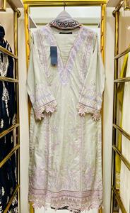 Collection formelle 3 pièces en coton brodé - Product Image 2