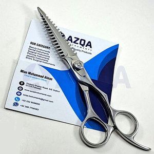 Ciseaux de coiffure professionnels en acier inoxydable forgé, à dents de requin, pour barbier et salon de coiffure - Product Image 6