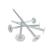 Ancre d'isolation métallique pré-galvanisée fixation d'isolation métallique pour éviter les incendies prix de gros