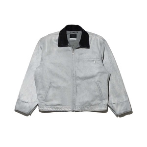 Veste de travail de mécanicien en coton Streetwear Veste de travail de mécanicien respirante lavée à fermeture éclair - Product Image 3