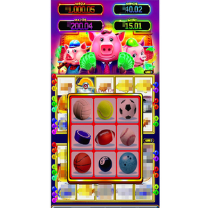 เครื่องเล่นเกมหยอดเหรียญฮัฟฟ์พัฟ ไลฟ์ ออฟ ลักชัวรี รุ่น WMS550 ไฟร์ลิงค์ ไฟร์บอล พ็อต ออฟ โกลด์ พลาสติกแบบกำหนดเอง พร้อมคุณสมบัติฟอลโลว์มี - Product Image 1