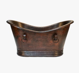 Bañera de Cobre Hecha a Medida, Bañera Artesanal para Interiores Modernos y Clásicos al Mejor Precio - Product Image 6