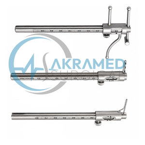 Jeu de jauges de mesure pour implants dentaires de qualité supérieure en acier inoxydable, comprenant des jauges Micro Boley, Venus Apollo et des instruments de mesure VDO pour la restauration. - Product Image 4