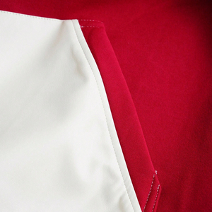 เสื้อแจ็คเก็ตเบสบอลลำลองผู้ชาย สีตัดกัน สไตล์วาร์ซิตี้  รับผลิตตามแบบ OEM แบรนด์สตรีทแวร์ เสื้อแจ็คเก็ตวาร์ซิตี้ - Product Image 4