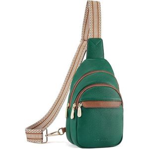 Piccola Borsa a Tracolla in Pelle per Donne, Pratico Marsupio da Viaggio - Product Image 1