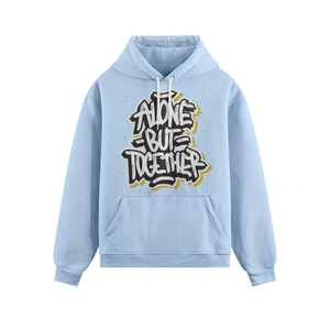 Hoodie Men's OEM Custom Print 2026 100% Cotton Lined Pullover Premium Quality Wholesale Urban Streetwear <b>Style</b> Supplier - Product Image 5