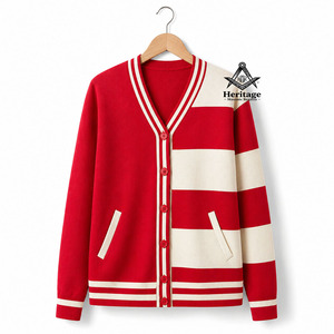Heritage Masonic Regalia Womens Customized Logo Delta Sigma <b>Long</b> Sleeve Loose Fit Top New Style Knit Neck <b>Cardigan</b> <b>Sweaters</b> - Product Image 3