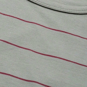 Camiseta sin Mangas a Rayas, Ligera y Transpirable, para Gimnasio, Entrenamiento Atlético, Ropa Deportiva Informal, Top de Fitness - Product Image 6
