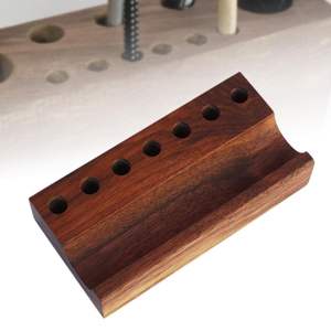 Support de présentation pour brosses en bois – Finition haut de gamme |   Directement de l'usine |   Prix de gros en vrac - Product Image 2