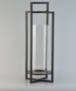 Linterna de Cruz de Metal con tarro de vidrio a prueba de viento, portavelas, decoración de mesa, diseño elegante, soporte de iluminación para velas, linterna - Product Image 2