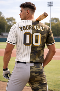 เสื้อเบสบอลคุณภาพสูงแบบยูนิเซ็กซ์ สีทูโทน ระบายอากาศได้ดี ผลิตจากโพลีเอสเตอร์ 100% แขนสั้น สายปรับได้ ไซส์ใหญ่ รับผลิตแบบ OEM - Product Image 3