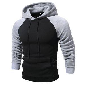 Sweat à capuche personnalisé OEM avec broderie de logo, entièrement en polyester/coton, en tissu éponge français, pour l'hiver, pour hommes - Product Image 1