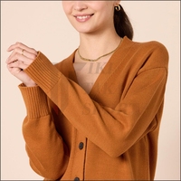 Cárdigan de Mujer, Moda Verano, Superventas, Acrílico, Casual, Cuello en V, Manga Larga, Transpirable, con Bolsillos, Botones Simples