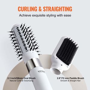 Asciugacapelli ionico spazzola Styler con 2 spazzole aria calda Multi Styler per l'asciugatura e la volumizzazione - Product Image 3