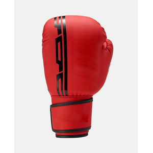 Professional Boxing <b>Gloves</b> Leather & PU Material Hook and Loop Closure <b>Moisture</b> Wicking Training <b>Gloves</b> for Kick Boxing MMA - Product Image 5