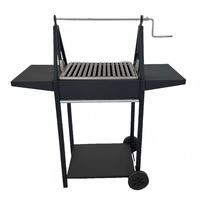 Barbecue au charbon de bois portable avec support pliable pour le camping, la randonnée, les pique-niques et l'utilisation en terrasse