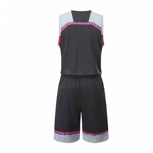 Prix de gros, uniforme de basket-ball imprimé durable, vêtements pour adultes, logo personnalisé, uniforme sportif pour hommes, 100% polyester - Product Image 3