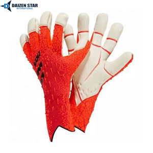 Professional High Quality Breathable PU Palm Football Goalkeeper <b>Gloves</b> Finger Thumb Protection Pull-On Closure Customizable - Product Image 6