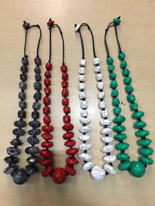 Beaded Necklace Resin Statement Necklace for Women Big Beads Wholesale Factory Price From India Manufacturer Suppliers - Product Image 5