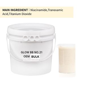 Suero base de maquillaje líquido Glow BB para el cuidado de la piel con niacinamida y péptidos, tono NO.21 Ivory Glow, suero para manchas oscuras, iluminador de la piel, tratamiento de spa, cobertura para la piel. - Product Image 2