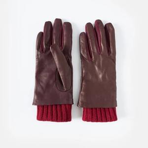 Gants d'hiver en cuir de qualité supérieure avec doublure thermique chaude pour le travail en extérieur, la conduite et le confort par temps froid - Product Image 2