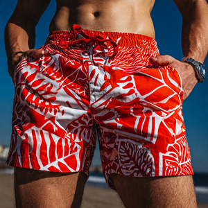 Customize Sublimation Swimming Shorts <b>Men's</b> Quick-Drying Beach Shorts Breathable Board Shorts and Swim <b>Trunks</b> - Product Image 2