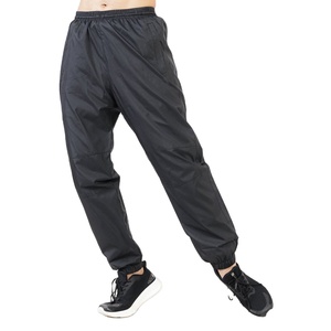 Pantalones Deportivos Negros para Hombre, Cintura Elástica, Ligeros, de Poliéster, Casuales, Transpirables, con Bolsillos Laterales, Corte Recto, para Otoño - Product Image 4