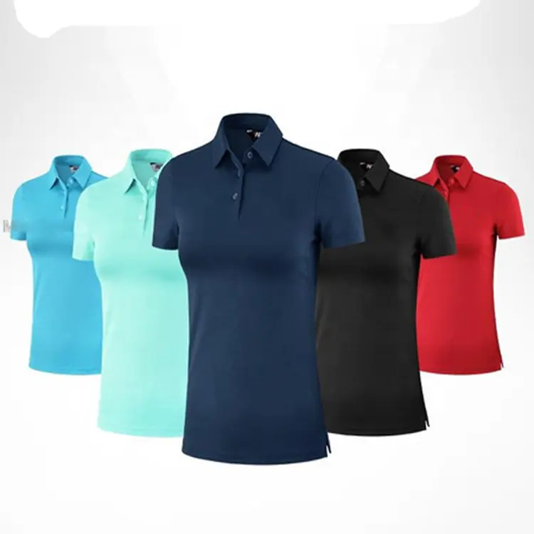 Oem 여성 S 사무실 유니폼 디자인 폴로 셔츠 인쇄 골프 셔츠 폴로 T 셔츠 의류 수량 XXL XXXL 사용자 정의 중국어 안티