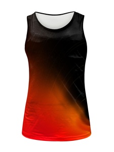 เสื้อกล้ามกีฬาลำลองสำหรับผู้ชายฤดูร้อนเสื้อกล้ามวิ่งเล่นยิมผ้าโพลีเอสเตอร์พิมพ์ลายสำหรับวิ่ง - Product Image 5