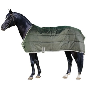 Couverture d'écurie imperméable écologique de haute qualité pour chevaux, avec logo personnalisé, en polyester et doublure en coton, pour l'hiver - Product Image 5