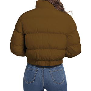 Women Fitness Outdoor Workout Warm Puffer Jacket Wholesale Women Trekking Weatherproof Puffer <b>Parka</b> Custom Women Sports Active - Product Image 5