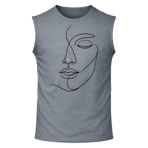 Camiseta deportiva sin mangas para hombre, tela ligera que proporciona flujo de aire, comodidad y durabilidad para entrenamientos en el gimnasio y uso deportivo. - Product Image 3