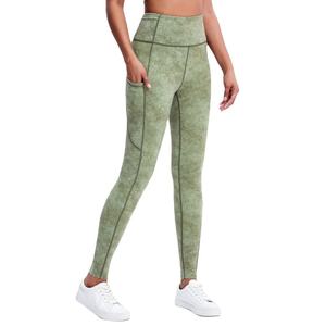 Ropa de gimnasio de nailon para mujer, mallas de Yoga de cintura alta sin costuras, Leggings de entrenamiento de cintura alta - Product Image 1
