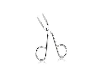 Pinzas para Cejas de Alta Calidad, Tijeras de Acero Inoxidable con Punta Inclinada, Pinzas para Cejas, Tijeras para Pestañas - Product Image 1
