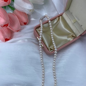 Collar de Perlas Cultivadas de Agua Dulce Naturales, Clásico y Versátil, de 6-7 mm, Cadena de Cuentas con Fuerte Brillo para el Día de la Madre - Product Image 2