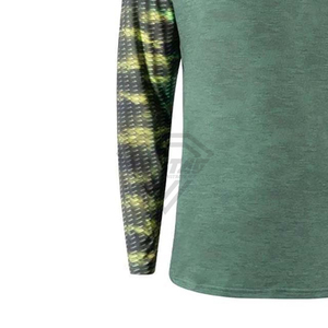เสื้อยืดแขนยาวลายพรางแบบพรีเมียมสำหรับผู้ชาย ระบายอากาศได้ดี แห้งเร็ว เหมาะสำหรับออกกำลังกาย กีฬากลางแจ้ง ตกปลา ผลิตจากโรงงาน - Product Image 5