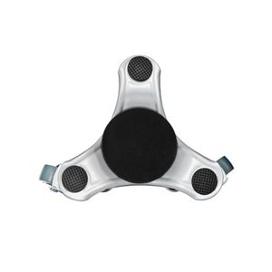 Chariot à meubles robuste, capacité de charge de 440 lb, chariot à 3 roues en acier, roulettes triangulaires pivotantes en acier au carbone de 6,3 pouces pour déménageurs - Product Image 2