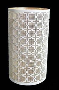 <b>Large</b> Birthday <b>Candle</b> Holder Ambient Lighting Warm Glow Decorative Handcrafted Perforated Metal Lantern Design Durable Round - Product Image 6