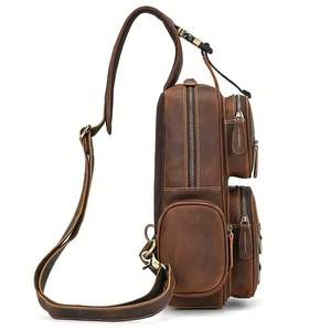 Bolsa de Cuero Impermeable de Alta Calidad con Logotipo Personalizado, Bolso de Mano de Viaje, Bolsas Protectoras Duraderas - Product Image 4