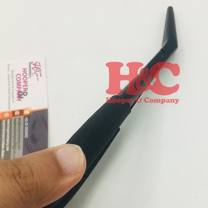 Alicates para Extensiones de Cabello con Anillo Nano Micro, Acero Inoxidable, Logotipo Personalizado, Color Negro, Marca HOOPER and COMPANY, Herramientas para Cabello de Uso Comercial - Product Image 2