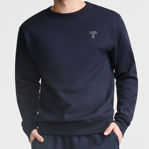 Vente chaude qualité supérieure lourd 500gsm polaire coton mélangé impression broderie chaud sweat-shirt à col rond pour unisexe - Product Image 6