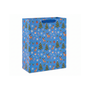 Eco-friendly Coated <b>Paper</b> Christmas Theme Custom Brand Logo OEM Gift Bag Packaging Customized <b>Pattern</b> Shape <b>Paper</b> Art Viet EB001 - Product Image 5